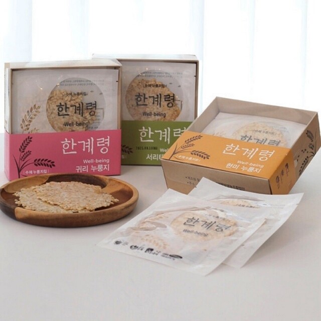 강원더몰,한계령 수제 현미 귀리 서리태 누룽지칩