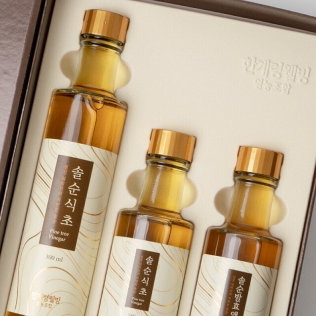 강원더몰,한계령웰빙 솔순식초&발효액 SET