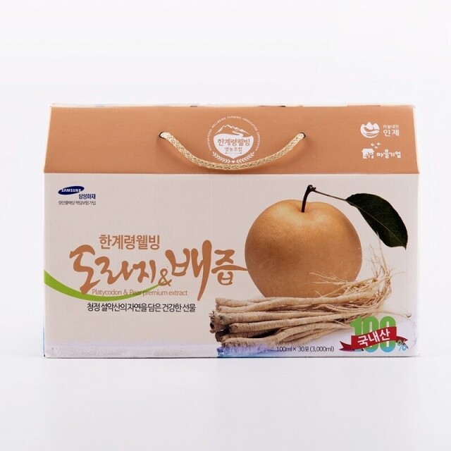 강원더몰,한계령웰빙 도라지&배즙