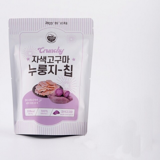 강원더몰,한계령웰빙 한입 자색고구마 누룽지 칩