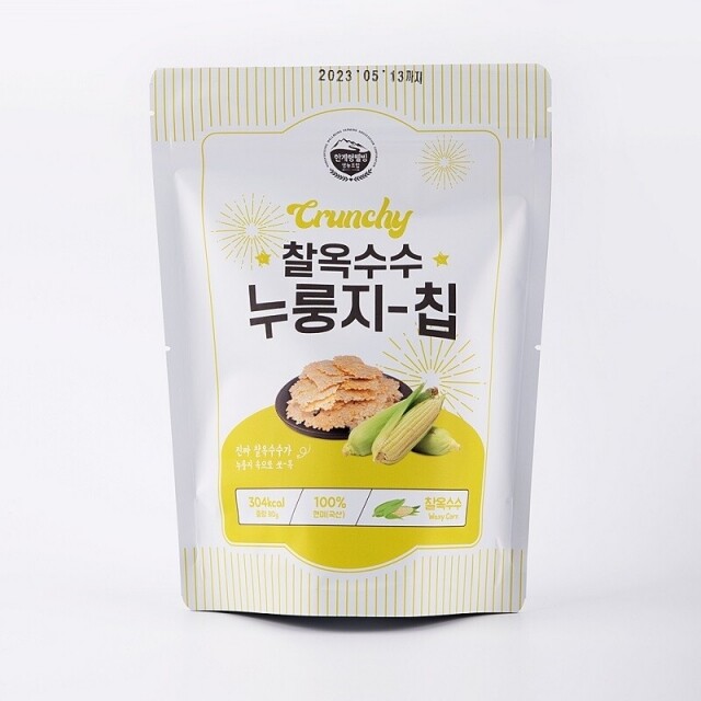 강원더몰,한계령웰빙 한입 찰옥수수 누룽지 칩
