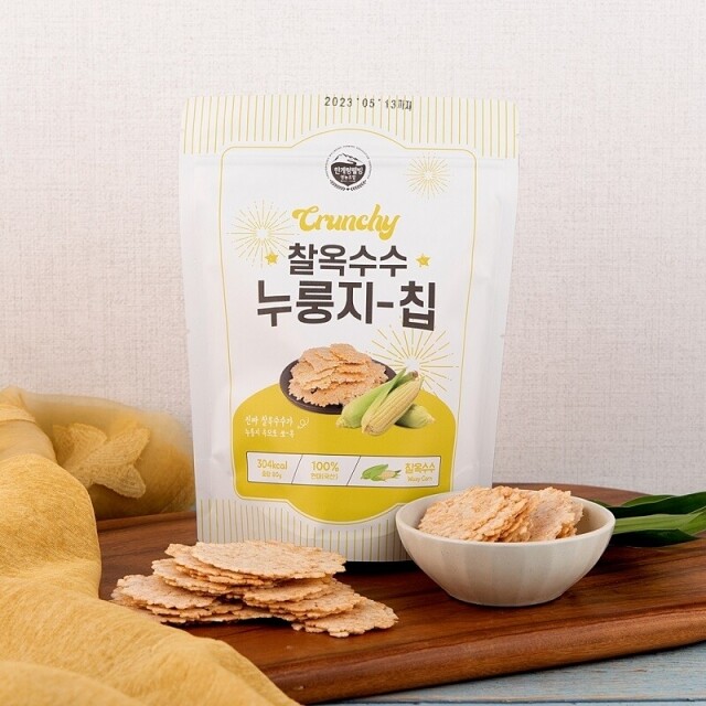 강원더몰,한계령웰빙 한입 찰옥수수 누룽지 칩